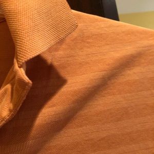 Haggar Shirts - Men’s orange polo Haggar Shirts - Men’s orange polo